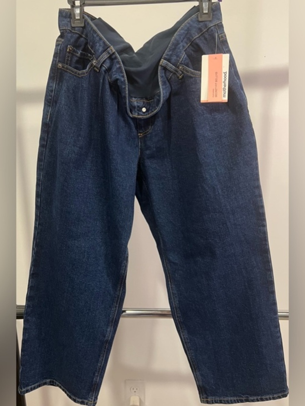 Motherhood Dark Wash Secret Fit Belly Jeans Size XL